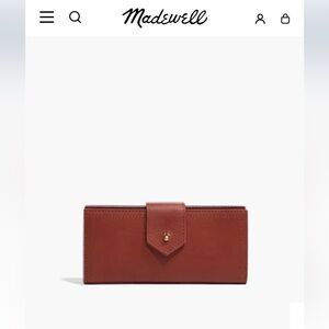 Madewell Brown Leather Wallet